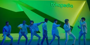 Highlight Keseruan BTS di Waktu Indonesia Belanja Tokopedia, Penampilan Powerful - Review Banana Milk