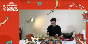 Highlight Serunya Masak Bareng Jun Chef x Pochajjang di KapanLagi Korean Festival