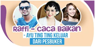 HOT: Raffi - Caca Tengker Hingga Ayu Ting Ting Keluar Fesbukers