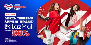 HUT RI ke-75, Lazada Suguhkan Diskon Besar-besaran Untuk Manjakan Konsumen Indonesia