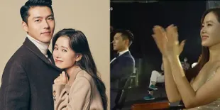 Hyun Bin dan Son Ye Jin Dekat Tapi Jauh, Duduk Berjarak Karena Physical Distancing di Baeksang Awards