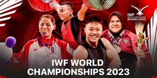 Indonesia Kirim 10 Atlet ke IWF World Championship Saudi Arabia 2023. Simak Jadwal Lengkap dan Link Streamingnya di Sini