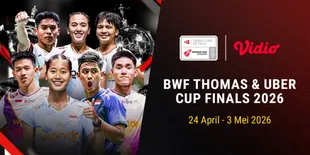 Indonesia Siap Bangkit di Thomas & Uber Cup Finals 2026, Tayang Eksklusif di Vidio
