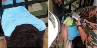 Ingin Kabur Untuk Bermain, Bocah Ini Malah Terhimpit Pagar Rumah!