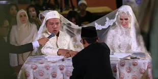 Ini Kalimat Manis Vicky Prasetyo Untuk Angel Lelga Usai Resmi Menikah