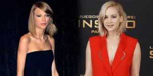 Inikah Bukti Jika Jennifer Lawrence Saingan Berat Taylor Swift?