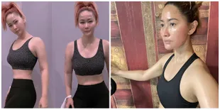 Inul Daratista Sempatkan Nge-Gym Sebelum Syuting, Pamer Perut Langsing