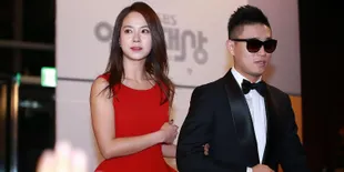 Istirahat Syuting 'Running Man', Monday Couple Lengket Berdua