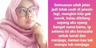 Isyaratkan Menyerah Akan Hubungannya, Kekeyi Kembali Putus Dengan Rio Ramadhan?