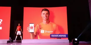 Jadi Brand Ambassador, Cristiano Ronaldo Antusias Belajar Goyang Shopee