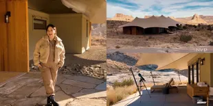 Jadi Langganan Kylie Jenner, 8 Potret Nikita Willy Menginap di Resort Mewah Saat Babymoon - Lokasi Terpencil di Tengah Gurun