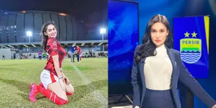Jadi Presenter Olahraga, Ini 8 Potret Karra Syam di Lapangan yang Nggak Kalah Memukau - Aksinya Bikin Salfok Terus