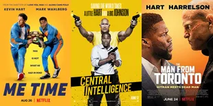 Jadi Teman Mudik, Ini 7 Film Kevin Hart yang Kocak dan Penuh Aksi - Bisa Menghilangkan Bosan