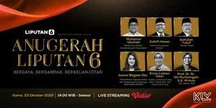 Jadwal Tayang Anugerah Liputan6 2025 Beserta Link Nonton Siaran langsung