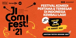 Jakarta International Comedy Festival (Jicomfest) Kembali Digelar Tahun Ini, Intip Info Penjualan Tiket Di Sini!