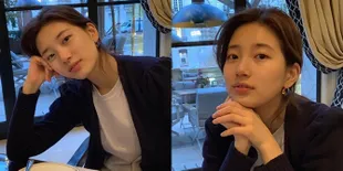 Jalan-Jalan di Paris, Suzy Dandan Simpel Tanpa Make-up & Gaya Kasual
