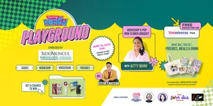 Jangan Ketinggalan Buat Gabung KapanLagi Korea Playground with Sido Muncul Vitamin C1000
