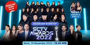 Jangan Lewatkan SCTV Awards 2022, Dimeriahkan oleh Sederet Bintang Top Tanah Air!