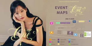 Jangan Sampai Nyasar! Intip Denah Venue Fan Meeting Kim Ji Won 'Be My One' di Jakarta