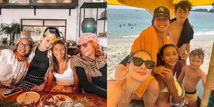 Jarang Tersorot, Ini 7 Potret Luna Maya Bareng Keponakan - Saling Kompak dan Dekat Banget