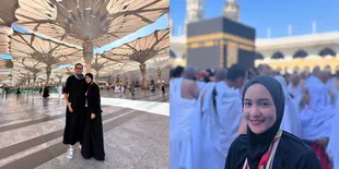 Jauh dari Layar Kaca, Ini Potret Cantik Intan Nuraini saat Umroh Bareng Suami