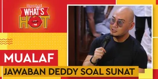 Jawaban Deddy Corbuzier Ketika Ditanya Soal Sunat