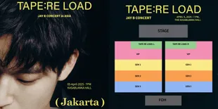 Jay B Gelar Konser 'Tape:Re Load' di Jakarta, Intip Harga Tiket - Benefit Semua Kategorinya