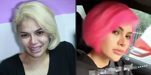 Jelang Lahiran Anak Ketiga, Nikita Mirzani Ubah Warna Rambut Jadi Pink