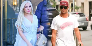 Jelang Pernikahan, Lady Gaga Mesra Manja ke Taylor Kinney
