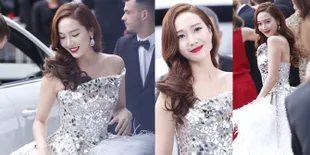 Jessica Jung Tampil Cantik Bak 'Ice Princess' di Red Carpet Cannes 2018