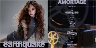 Jisoo Blackpink Bagikan Tracklist Album Solo AMORTAGE 'Earthquake', Siap Guncang Valentine
