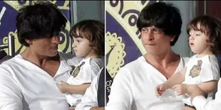 Joged Unyu ala AbRam Khan di Dalam Mobil SRK, Bikin Jatuh Cinta!