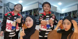 Joget Bareng Pengasuhnya, Gaya Gala Sky bak Anak Bujang - Disebut Jefri Nichol Versi Sachet
