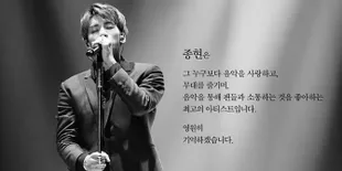 Jonghyun Dimakamkan 21 Desember, Member SHINee Jadi Pengiring Jenazah