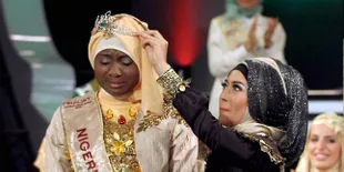 Juara World Muslimah Diusahakan Bertemu Miss World 2013