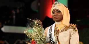 Juara World Muslimah Promosikan Label Halal dan Non Riba