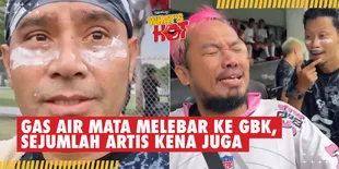 Judika dan Beberapa Seleb di GBK Kena Imbas Gas Air Mata Gedung DPR