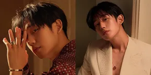 Jung Hae In Pamer Lengan Kekar & Dada Bidang di Pemotretan 'ELLE Korea'