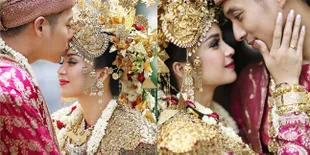 Junior Liem - Putri Titian Akhiri Wedding Party Dengan Cium Mesra