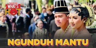 Kaesang Pangarep &#38; Erina Gudono Diarak Naik Kereta Kencana Saat Ngunduh Mantu