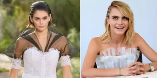 Kaia Gerber dan Cara Delevingne Kembaran Tato, Ini Penampakannya