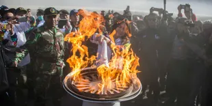 Kaldron Mini, Ranjang Peristirahatan Api Asian Games 2018