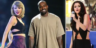 Kanye West Lecehkan Taylor Swift, Selena Gomez Pun Berkomentar