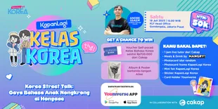 KapanLagi Kelas Bahasa Korea, Street Talk: Gaya Bahasa Anak Nongkrong di Hongdae bareng Andre Ssaem dari Cakap