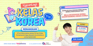 KapanLagi Kelas Korea: Belajar Kosakata Dasar Sama Orang Korea Langsung - Diikuti Ratusan Peserta di Zoom