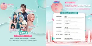 KapanLagi Korean Festival Day 2, Bakal Makin Seru Sampai Malam Bareng Ayana Moon - Kimbab Family