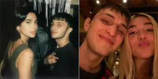 Karantina Diri di Rumah, Anwar Hadid Bantu Cat Rambut Dua Lipa Jadi Pink Pastel