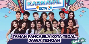 Karnaval SCTV Hadir di Tegal 8-9 Agustus 2026, Dimeriahkan Top 3 The Icon Indonesia