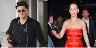 Katy Perry dan Orlando Bloom Ketahuan Nonton Bareng Konser Adele