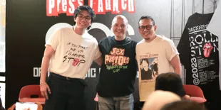 Kaus Band Makin Digemari, Merchandise Eksklusif The Rolling Stones Resmi Hadir di Indonesia